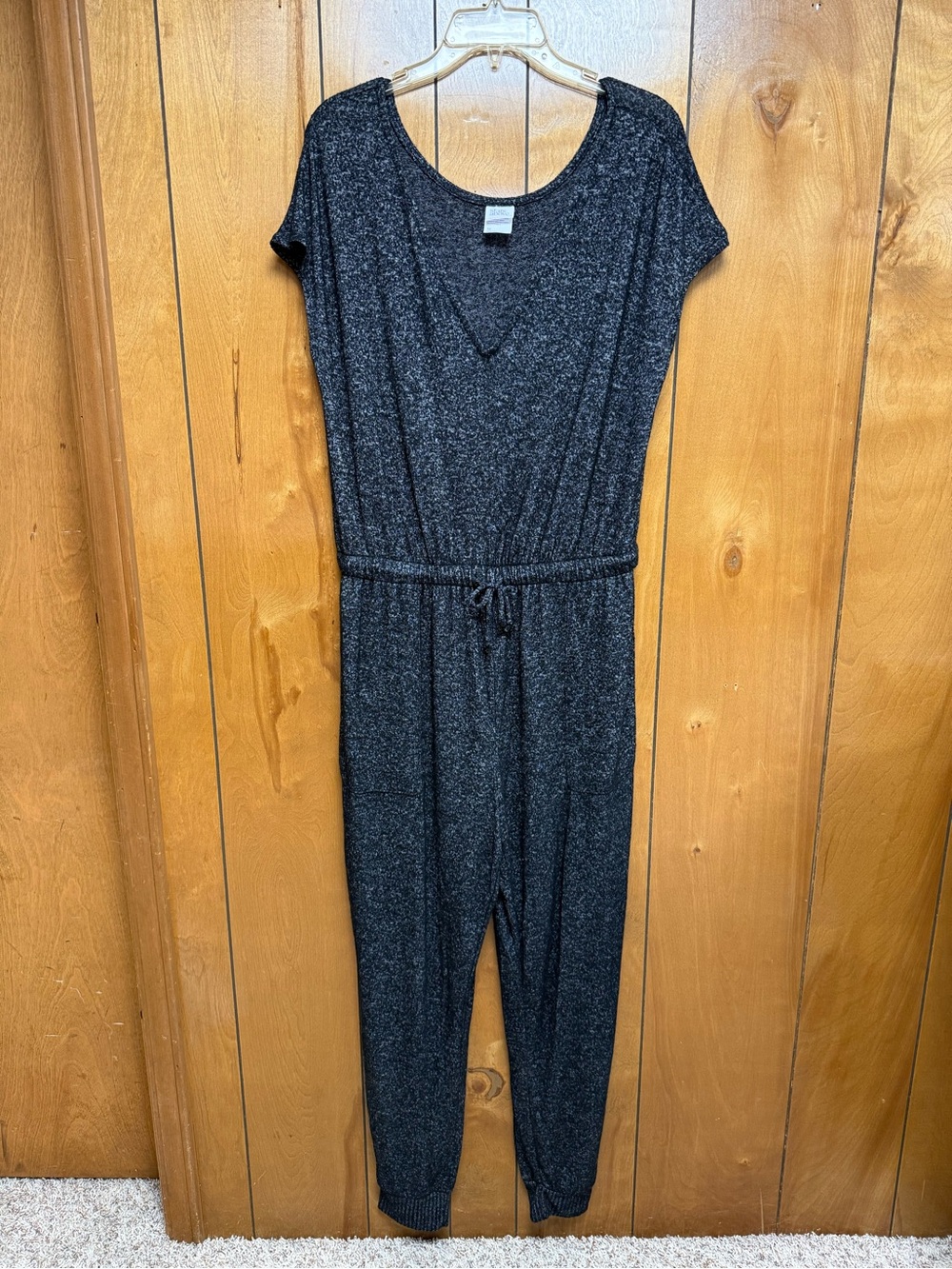 Stars Above Women’s Cozy Jumpsuit with Tie Waist Size Medium